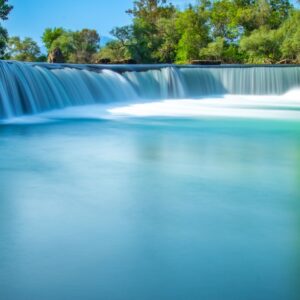 Manavgat waterfall long exposure Turkey